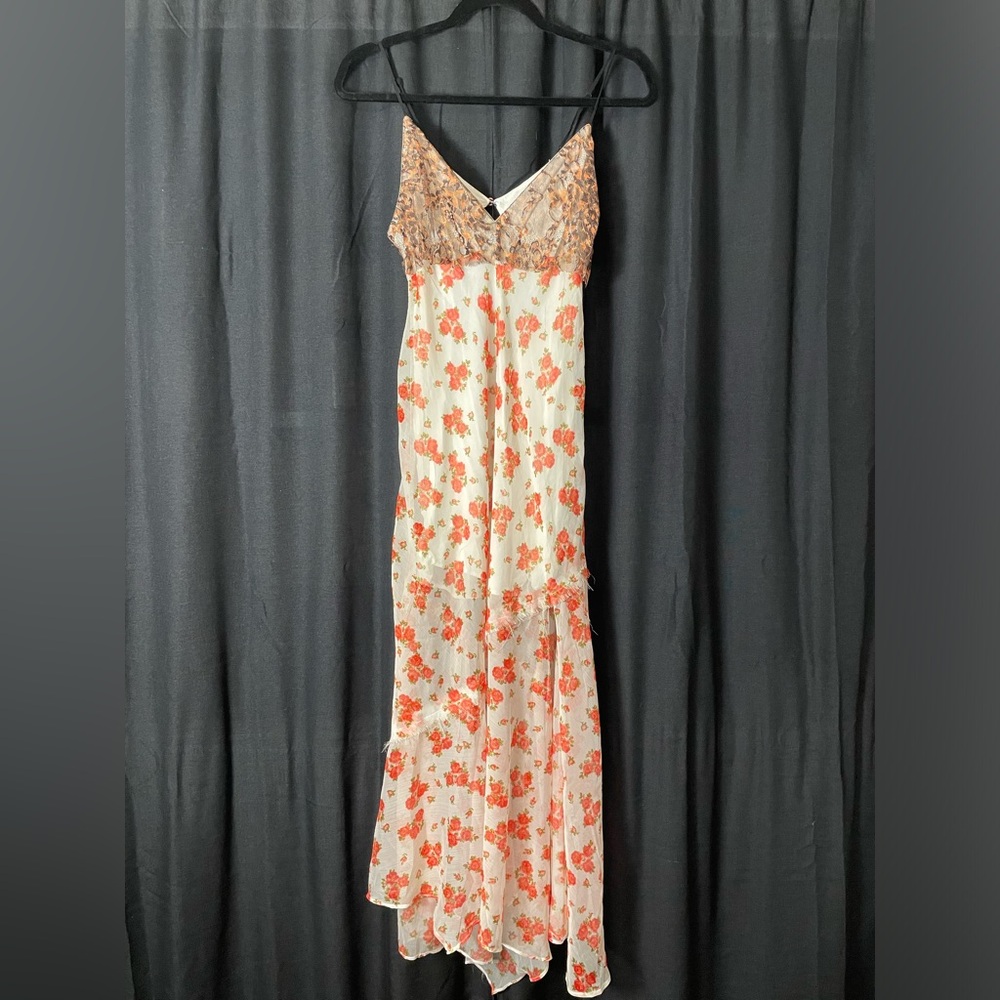 Urban Outfitters Mixed Pattern Lace Dress